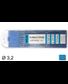 10 électrodes 150 mm, tungstène WL20, Ø 3,2 mm - Bleu