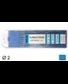 10 électrodes 150 mm, tungstène WL20, Ø 2 mm - Bleu