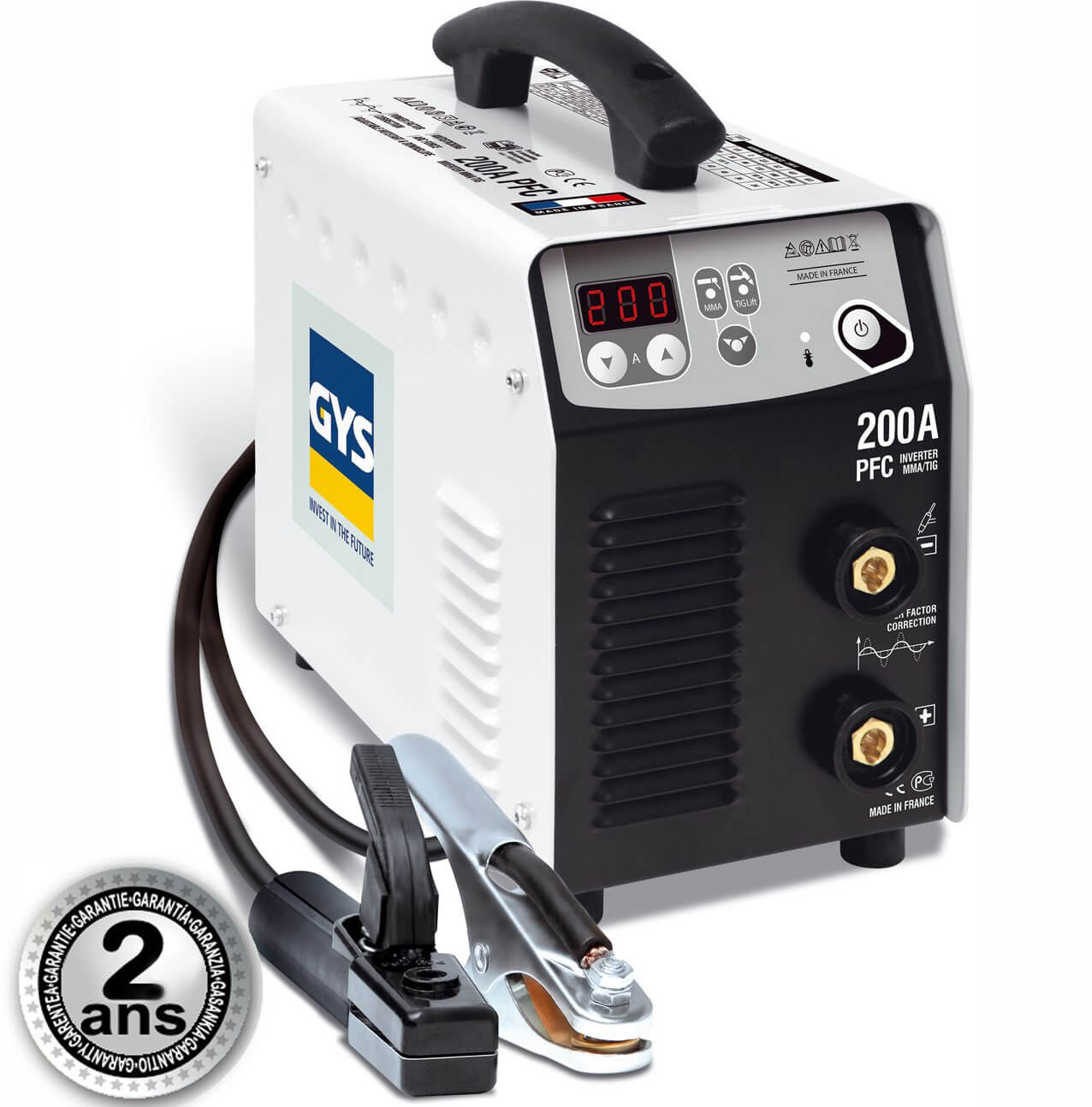 Poste à souder MIG MAG Sans Gaz 200A | Leroy Merlin Poste à souder MIG MAG Sans Gaz 200A | Leroy Merlin
