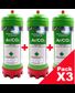 PACK (X3) BOUTEILLES GAZ ARGON + CO2 jetable 2,2 Litres - Soudure Acier Inox -