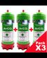 PACK (X3) BOUTEILLES GAZ ARGON + CO2 jetable 1,8 Litres - Soudure Acier Inox -