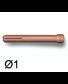 3 Pinces étau Ø1 pour torches TIG SR17/SR17V/SR26/SR18