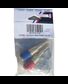 Paire de 1/2 RACORMATIC femelle OXY et GAZ sortie douille mixte 6,3x12 / 10x17 - TLS -