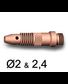 3 Supports pince et buse Ø2 / 2,4 pour torches TIG SR17/SR17V/SR26
